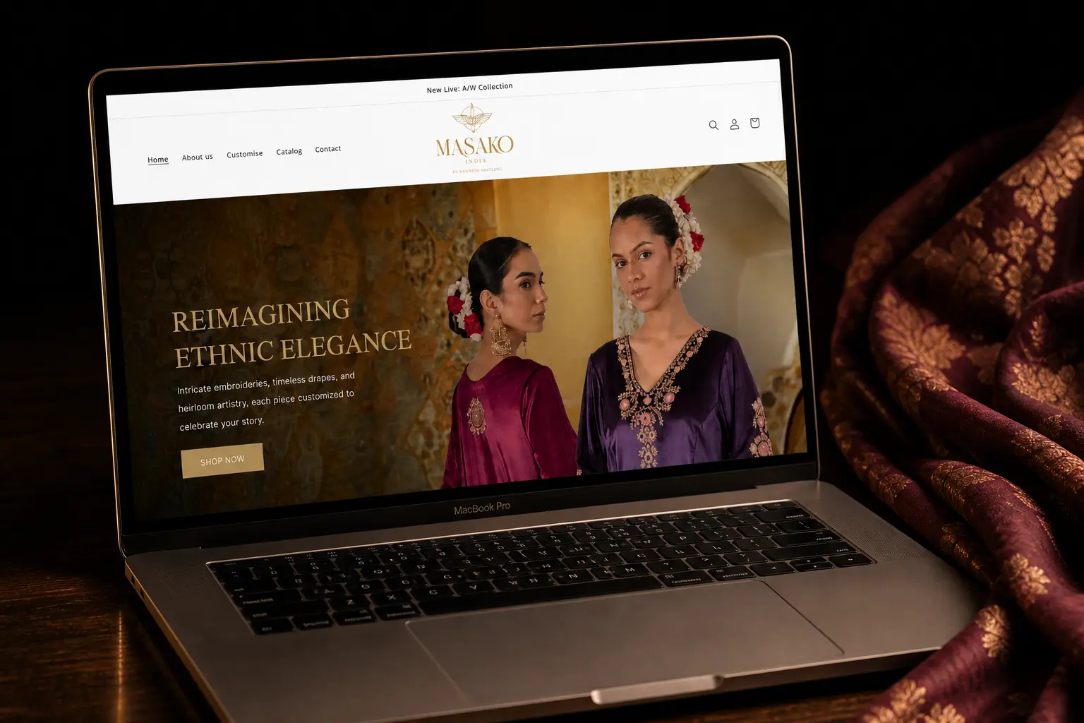 Masako India website
